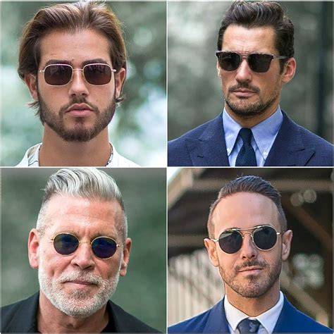 oval shape sunglasses for men